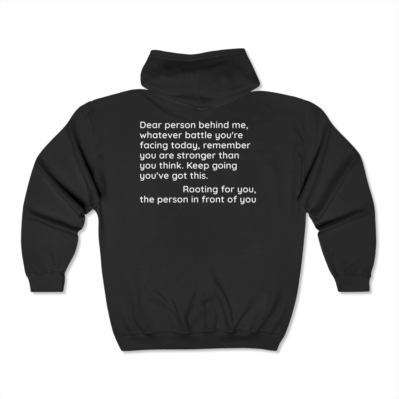 Positive Vibes Zip Essential Hoodie-Dear Person Collection