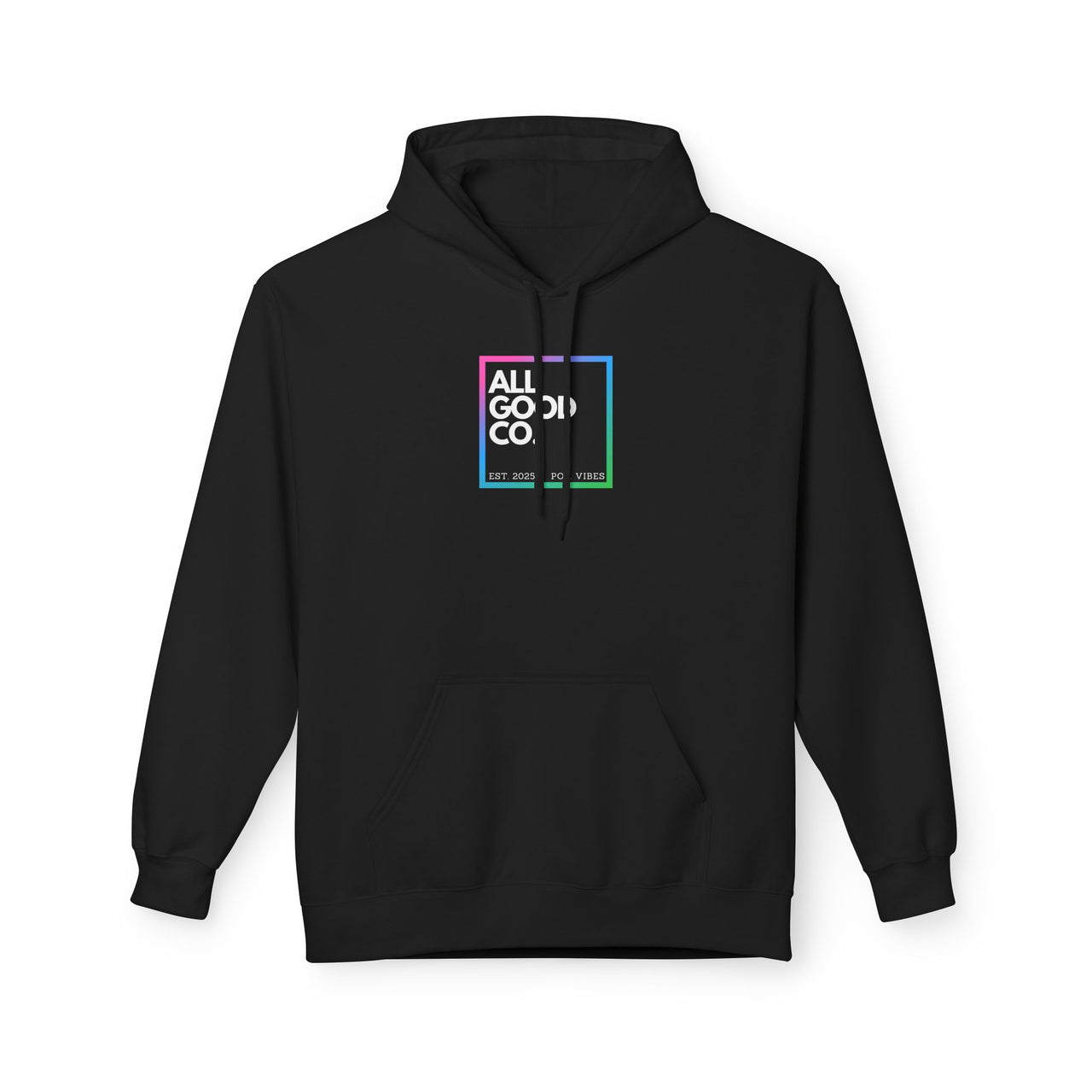 Positive Vibes Essential Fleece Hoodie