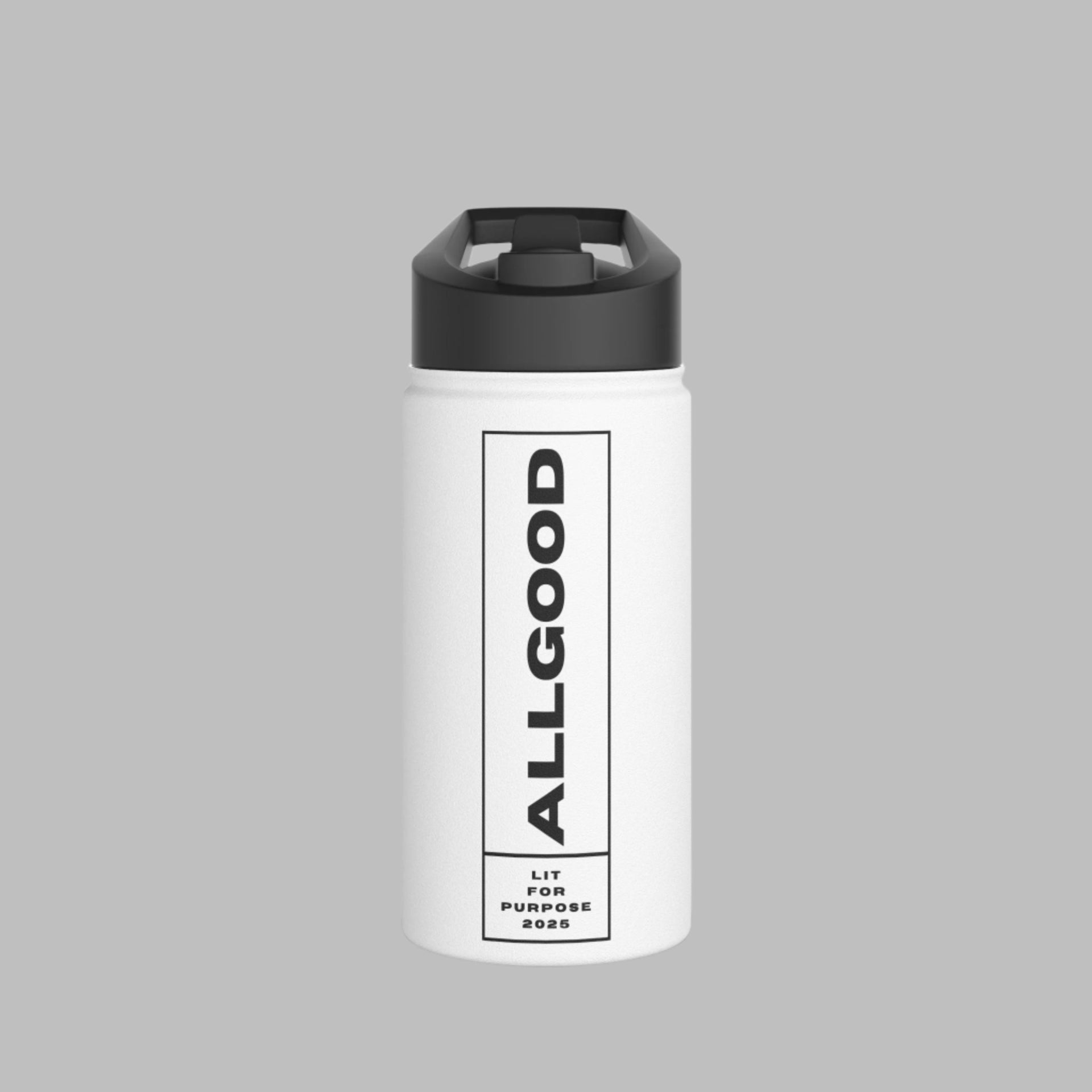 "All good" water bottle 16oz